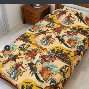 Western Cowboy Themed Bedding Set